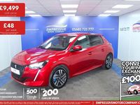 Used Peugeot 208 Allure 100 HP (73 kW) 2021 Red Hatchback