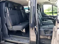 Used Ford Transit Custom Limited 130 HP (95 kW) 2021 Shadow black (metallic paint) Estate
