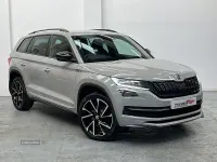 Used Skoda Kodiaq SportLine 200 HP (147 kW) 2020 Grey SUV