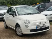 Used Fiat 500 Pop 69 HP (50 kW) 2014 White Hatchback
