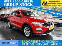 Used VW T-Roc SE 115 HP (84 kW) 2020 Red SUV