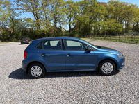 Used VW Polo S 60 HP (44 kW) 2015 Blue Hatchback