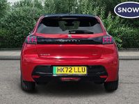 Used Peugeot e-208 Premium 100 kW (136 HP) 2022 Elixir red Hatchback