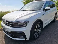 Used VW Tiguan R-line 150 HP (110 kW) 2018 White SUV