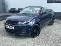 Used Land Rover Range Rover evoque HSE Dynamic 180 HP (132 kW) 2017 Blue Cabriolet