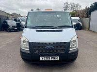 Used Ford Transit 100 HP (73 kW) 2009 White Cabriolet