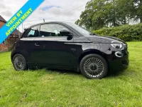 Used Fiat 500e Icon 86 kW (118 HP) 2022 Black Hatchback
