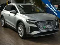 Second-hand Audi Q4 e-tron S-Line 150 kW (204 CP) 2023 Argintiu SUV