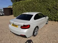 Used BMW 218 M Sport 150 HP (110 kW) 2016 White Coupe
