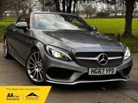 Used Mercedes C220 AMG Line Premium Plus 2017 Grey Cabriolet