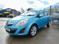 Used Vauxhall Corsa Active 85 HP (62 kW) 2012 Blue Hatchback