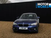 Usado BMW 118 Sport Line 2018 Azul Citadino