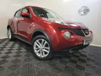 Used Nissan Juke Acenta Premium 110 HP (80 kW) 2012 Red SUV
