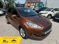 Used Ford Fiesta Zetec 2015 Brown Hatchback