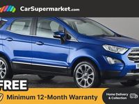 Used Ford Ecosport Titanium 125 HP (91 kW) 2022 SUV