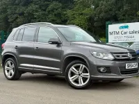 Used VW Tiguan R-line 140 HP (102 kW) 2015 Grey SUV
