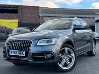 Begagnad Audi Q5 S-line plus 190 HK (139 kW) 2016 Grå SUV