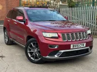Used Jeep Grand Cherokee Summit 247 HP (181 kW) 2015 Red SUV