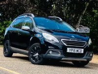 Used Peugeot 2008 Allure 92 HP (67 kW) 2015 Black SUV
