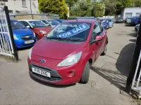 Used Ford Ka Zetec 69 HP (50 kW) 2011 Red Hatchback