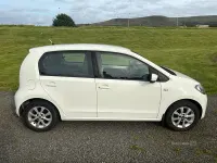 Used Skoda Citigo Elegance 75 HP (55 kW) 2013 White Hatchback