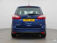 Used Ford Grand C-Max Zetec 125 HP (91 kW) 2017 Blue MPV