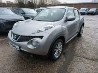 Usado Nissan Juke Acenta 2014 Plateado SUV