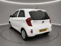 Used Kia Picanto 69 HP (50 kW) 2014 White Hatchback