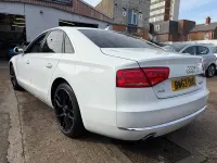 Used Audi A8 2025 White Sedan