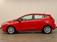 Used Ford Fiesta Zetec 100 HP (73 kW) 2018 Red Hatchback