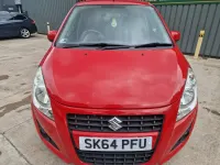 Used Suzuki Splash SZ4 94 HP (69 kW) 2014 Red Hatchback