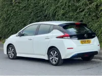 Used Nissan Leaf Acenta 110 kW (150 HP) 2019 White Hatchback