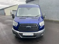 Used Ford Transit 130 HP (95 kW) 2017 Blue Van
