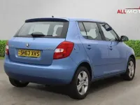 Used Skoda Fabia SE 2014 Blue Hatchback