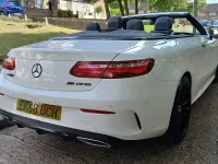 Begagnad Mercedes E400 AMG Line Premium Plus 2018 Vit Cab