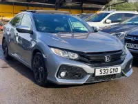 Used Honda Civic EX 129 HP (94 kW) 2017 Silver Hatchback