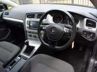 Used VW Golf VII Edition 110 HP (80 kW) 2017 Black Hatchback