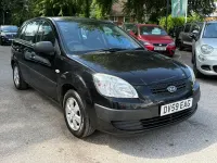 Used Kia Rio 97 HP (71 kW) 2009 Black Hatchback