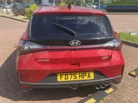 Used Hyundai i20 N Line 100 HP (73 kW) 2025 Dragon red Hatchback