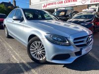 Begagnad Mercedes C220 Executive 2015 Silver Sedan