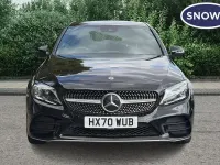Used Mercedes C220 AMG Line Premium 194 HP (142 kW) 2019 Black Sedan