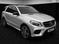 Used Mercedes GLE250 AMG line 204 HP (150 kW) 2016 Silver SUV