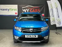 Used Dacia Sandero Lauréate 88 HP (64 kW) 2014 Blue Hatchback