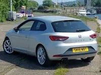Used Seat Leon FR 150 HP (110 kW) 2016 Silver Hatchback