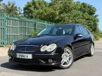 Used Mercedes C55 AMG 2005 Black Sedan