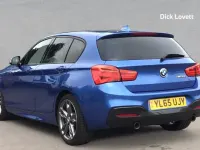 Used BMW M135 Comfort Edition 322 HP (236 kW) 2016 Blue Hatchback