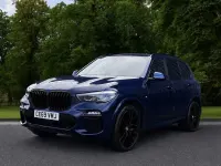 Used BMW X5 M Sport 265 HP (194 kW) 2019 Blue SUV