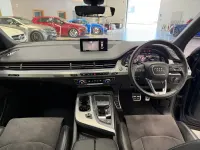 Used Audi Q7 S-Line 286 HP (210 kW) 2019 Blue SUV