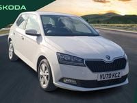 Used Skoda Fabia SE 58 HP (42 kW) 2020 White Hatchback