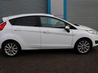 Used Ford Fiesta Titanium 2017 White Hatchback